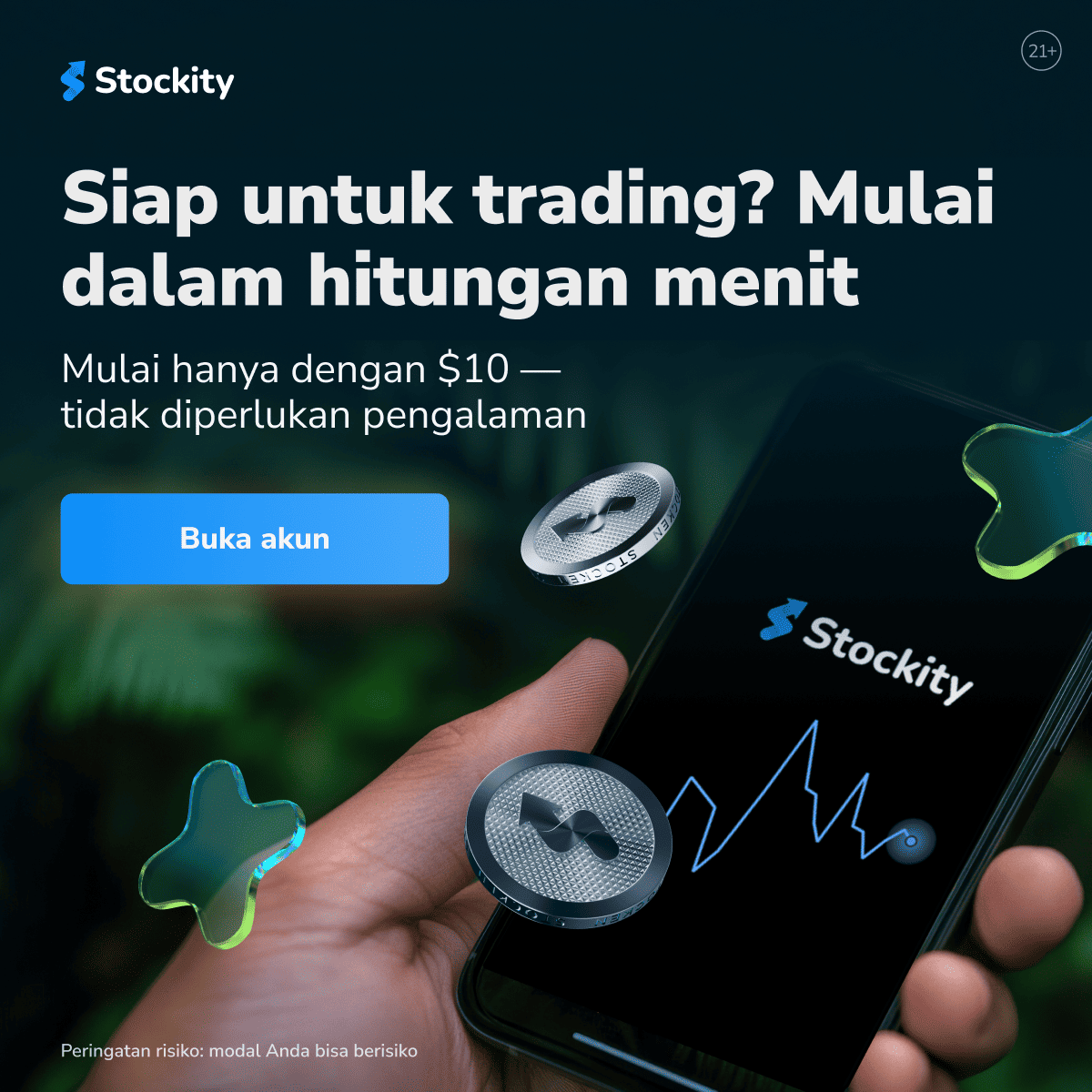 Promo Stockity - Daftar & Dapat Bonus